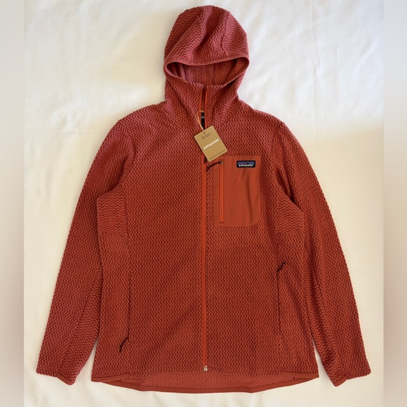 Patagonia Jackets & Blazers - Patagonia R1 Air Full-Zip Hoody Women's Size L POTTERS RED